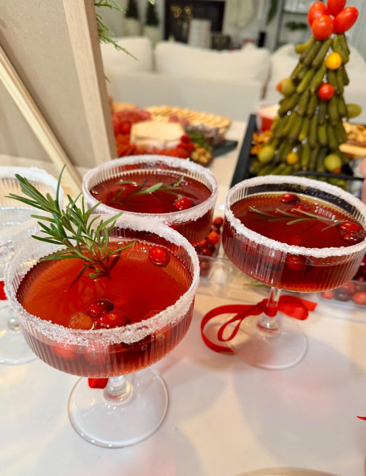 8 StückGerippte Coupé-Gläser | Martini-Gläser | Vintage-Cocktailgläser 30 cl