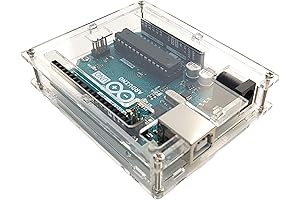 Transparent Arduino UNO R4 Wifi Case