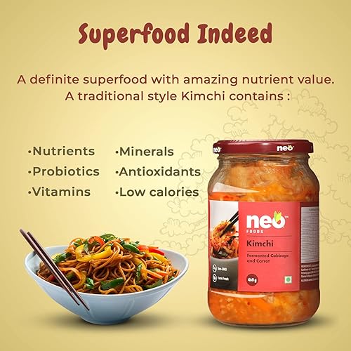 Miniatura 9 de Neo Kimchi zanahoria fermentada y repollo, 16.23 oz