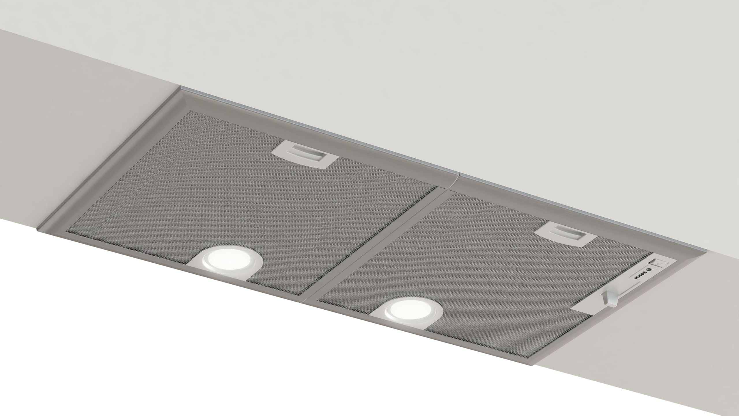 Bosch DHL755BM Serie 4 - Blocco per ventola 75 cm, illuminazione a LED, silenzioso, scarico e ricircolo, filtro antigrasso lavabile in lavastoviglie, prodotto in Germania, grigio metallizzato