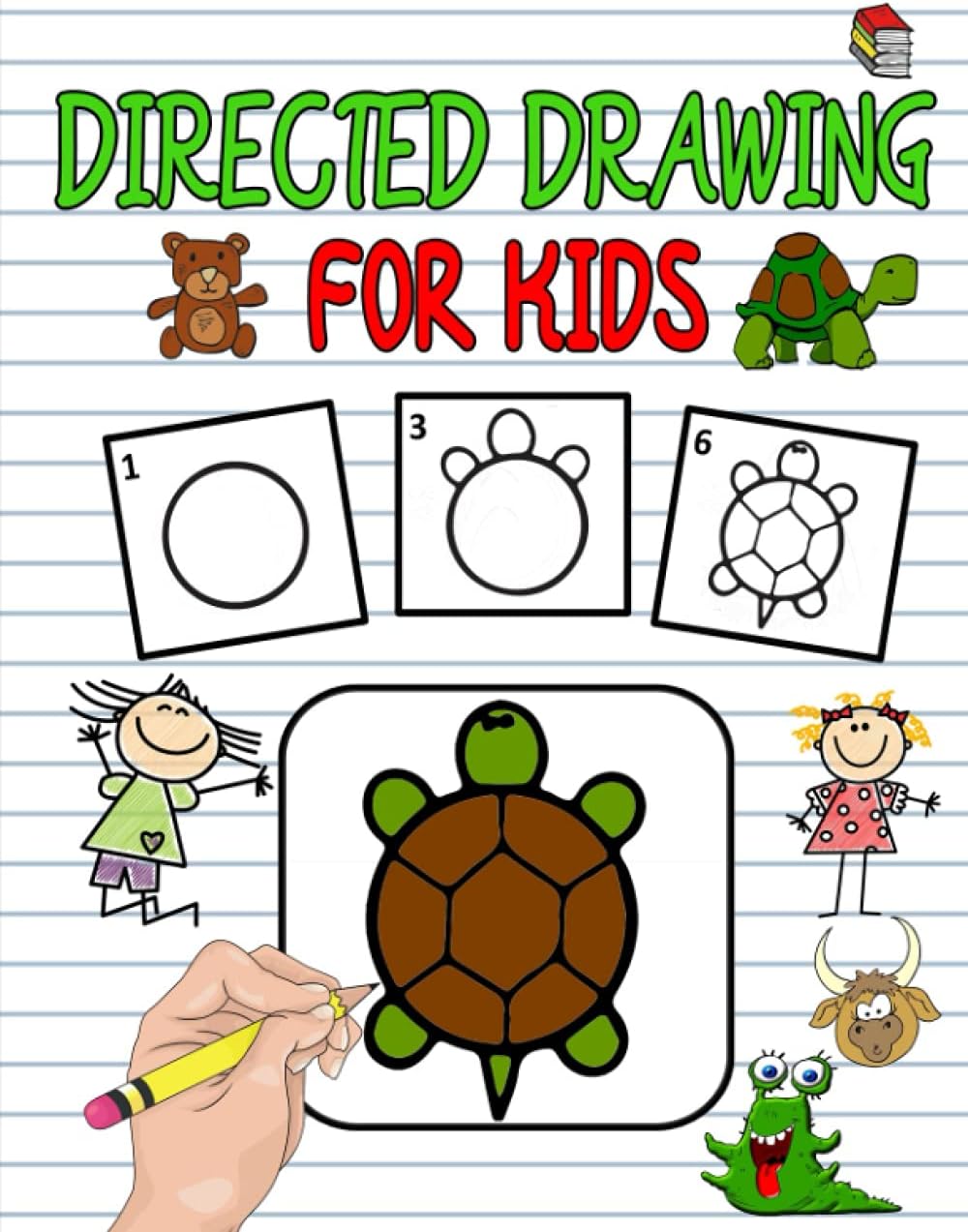 Independently Published Directed Drawing For Kids: Directed Drawing Books For Kids, Learn To Draw Ani Paperback – 3 January 2021
