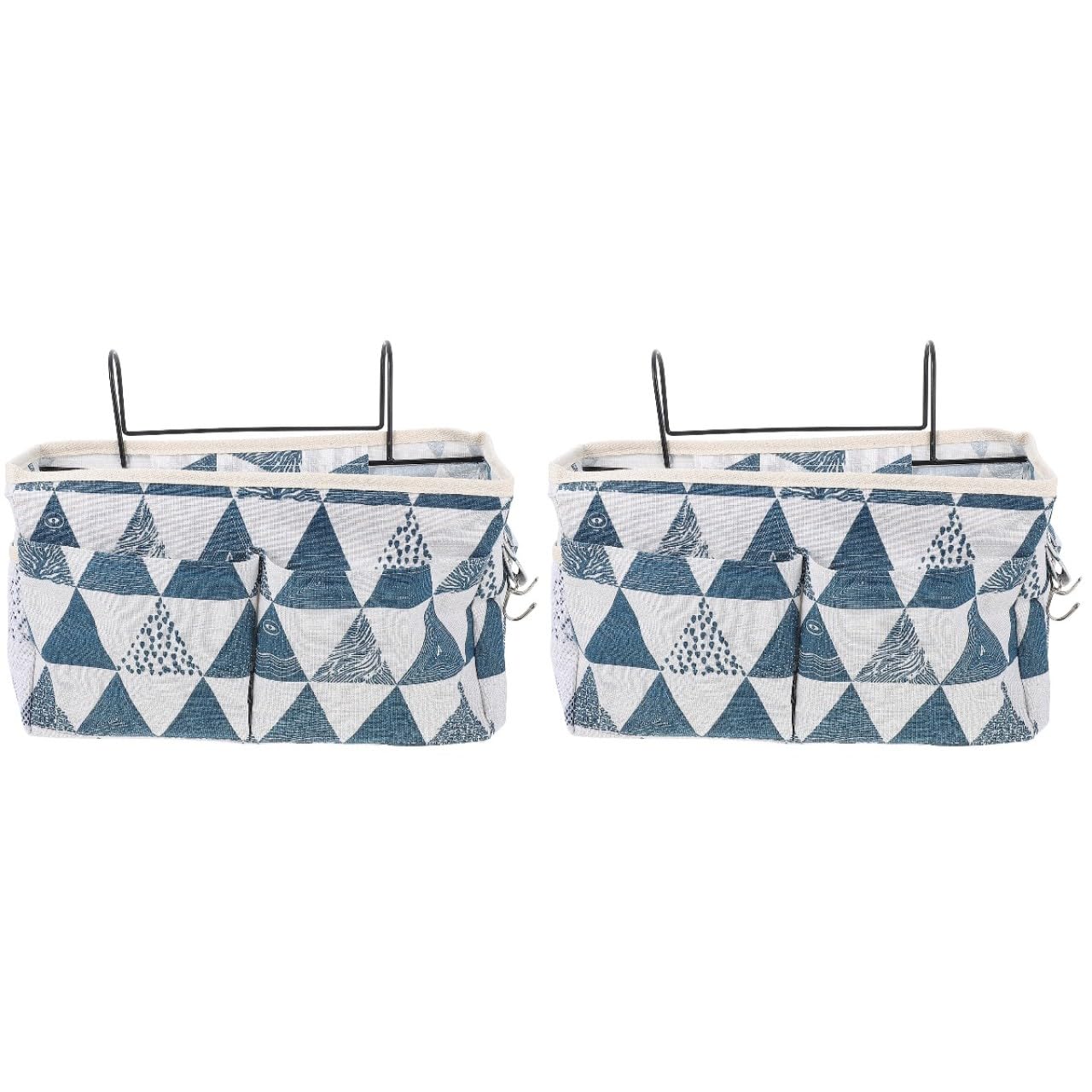 Bolsa colgante multifuncional PRETYZOOM de almacenamiento para dormitorio con 2 piezas