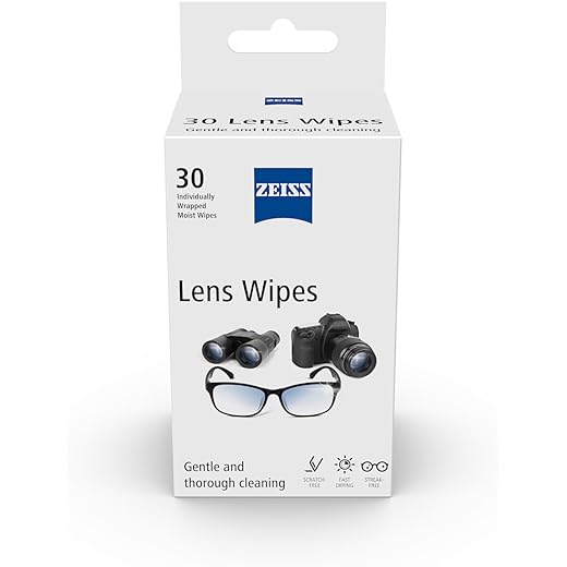 ZEISS Lens Wipes Pack of 30