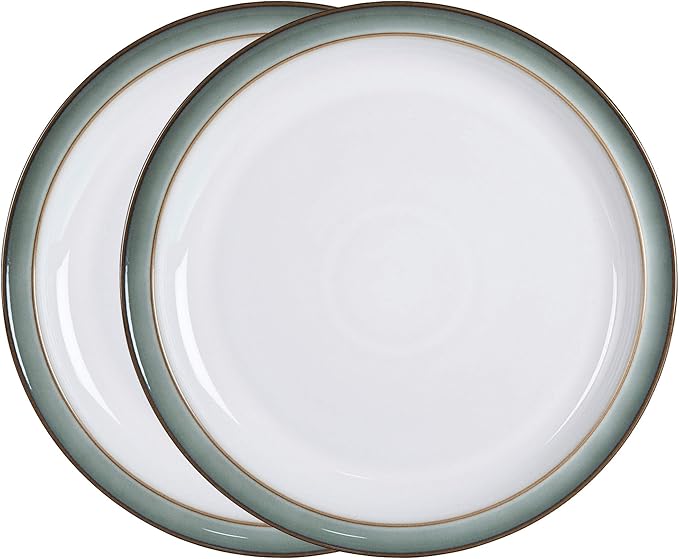 Denby Regency Green Dinner Plates Set Of 2 Dishwasher Microwave denby-regency-green-dinner-plates-set-of-2-dishwasher-microwave