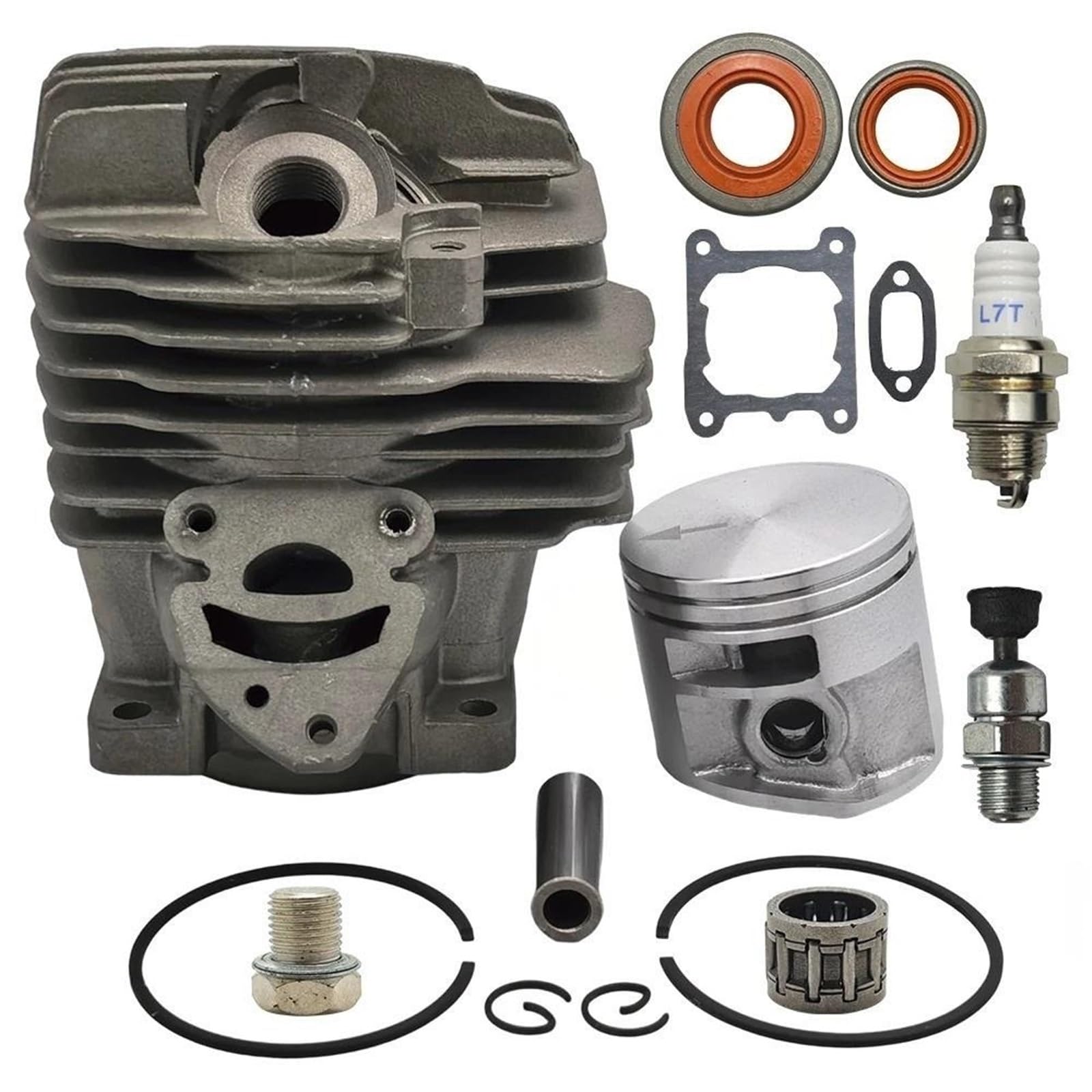 Isqjpvf One Color For Sti-Hl Ms261 Ms261c Cylinder Piston Top End Rebuild Kit