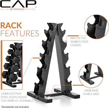 CAP A-Frame Dumbbell Weight Rack