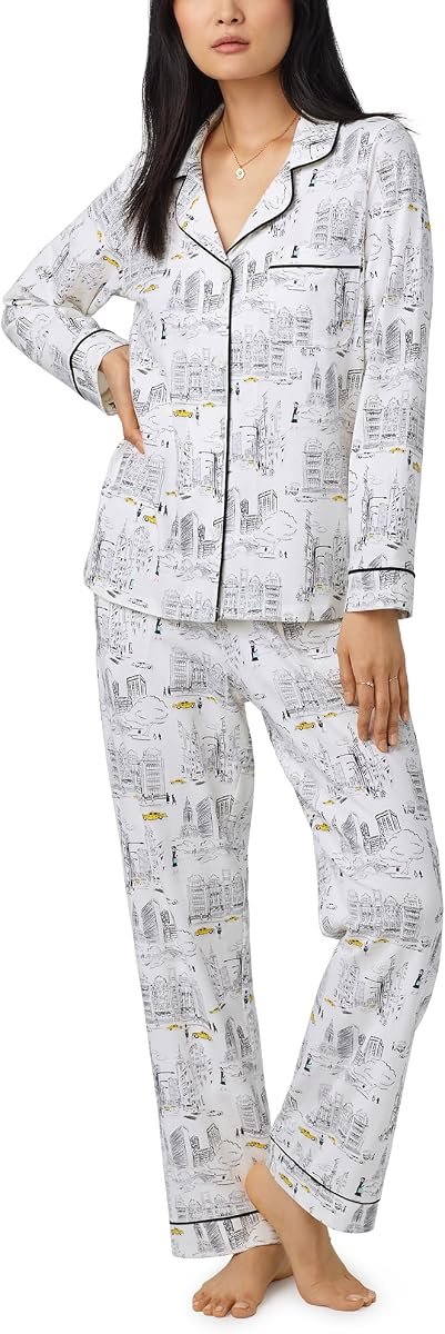 Pact Organic Cotton Travel Sleep Set — Midnight