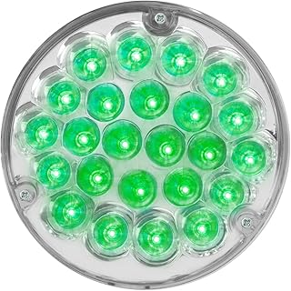 GG Grand General 82276 4 Inch Pearl Green/Clear 24 Led with 1157 Bulb Socket