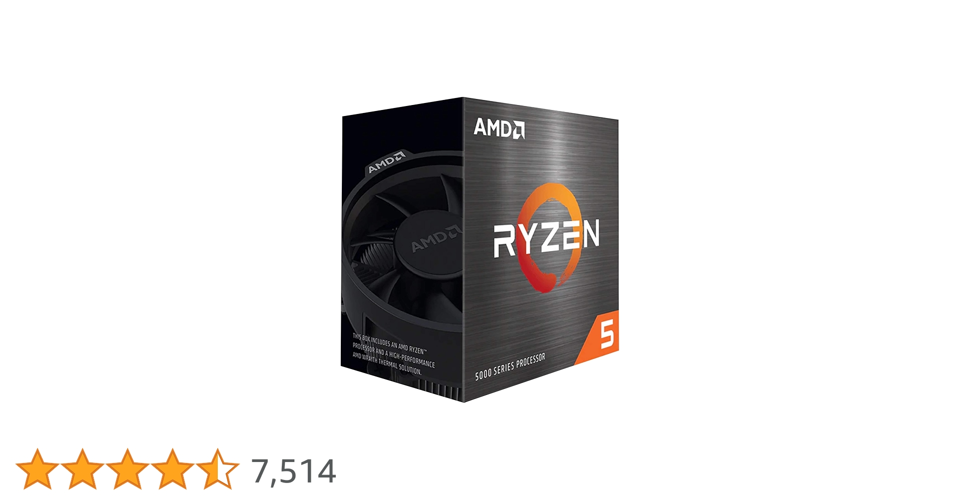 Amazon.co.jp: AMD Ryzen 5 5600, with Wraith Stealth Cooler