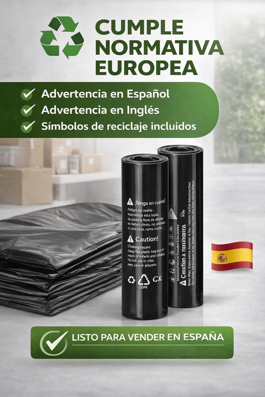 Bolsas para Envíos de Plástico Opaco de Alta Resistencia | (100 uds) Packaging para E-commerce y Mensajería | Sobres de Envío Autoadhesivos | Kit Multiusos de Embalaje para Envíos (35 x 41)