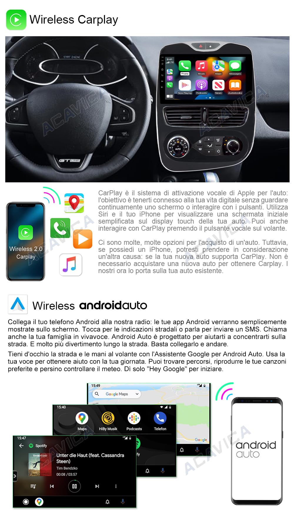 Citroën C4 (2004–2010) Android Radio Upgrade – DAB , CarPlay
