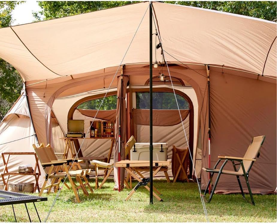 テント 未使用 クアトロアーチ2ルームテント＋RF レビュー】VISIONPEAKS