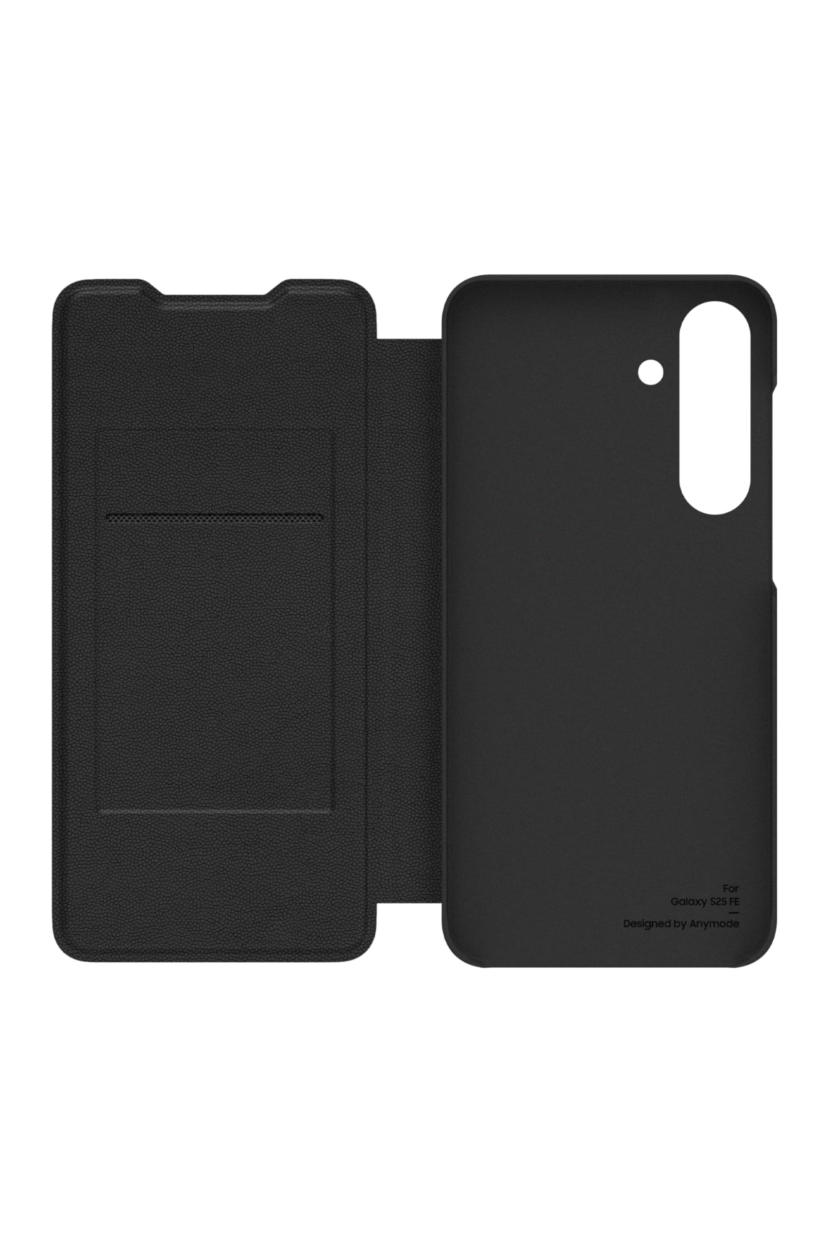Samsung Galaxy Oficjalne etui portfelowe z klapką do S25 FE czarne