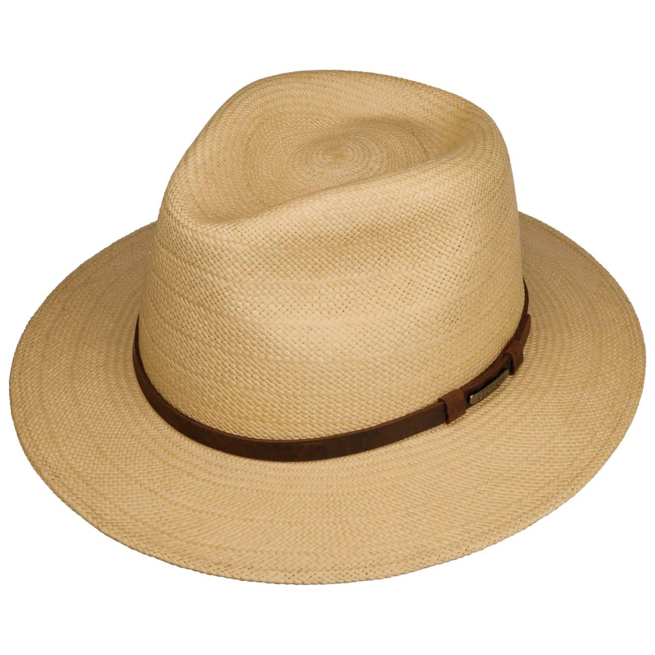 Stetson Classic Traveller Sombrero de Paja Panama Proteccion UV 40 Unisex Primavera Verano