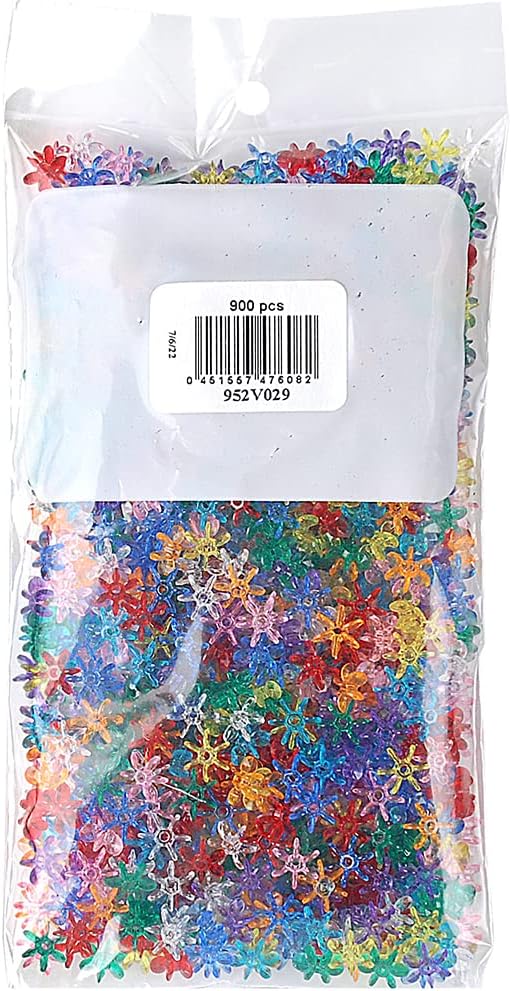 The Beadery 10mm Sunburst Beads, Multi, 900-Piece Per Bag, Small - Image 3