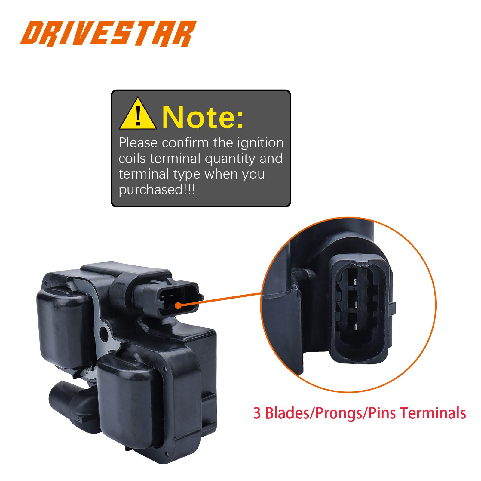 Amazon.com: DRIVESTAR 1587803 Ignition Coil Cassette Pack for  