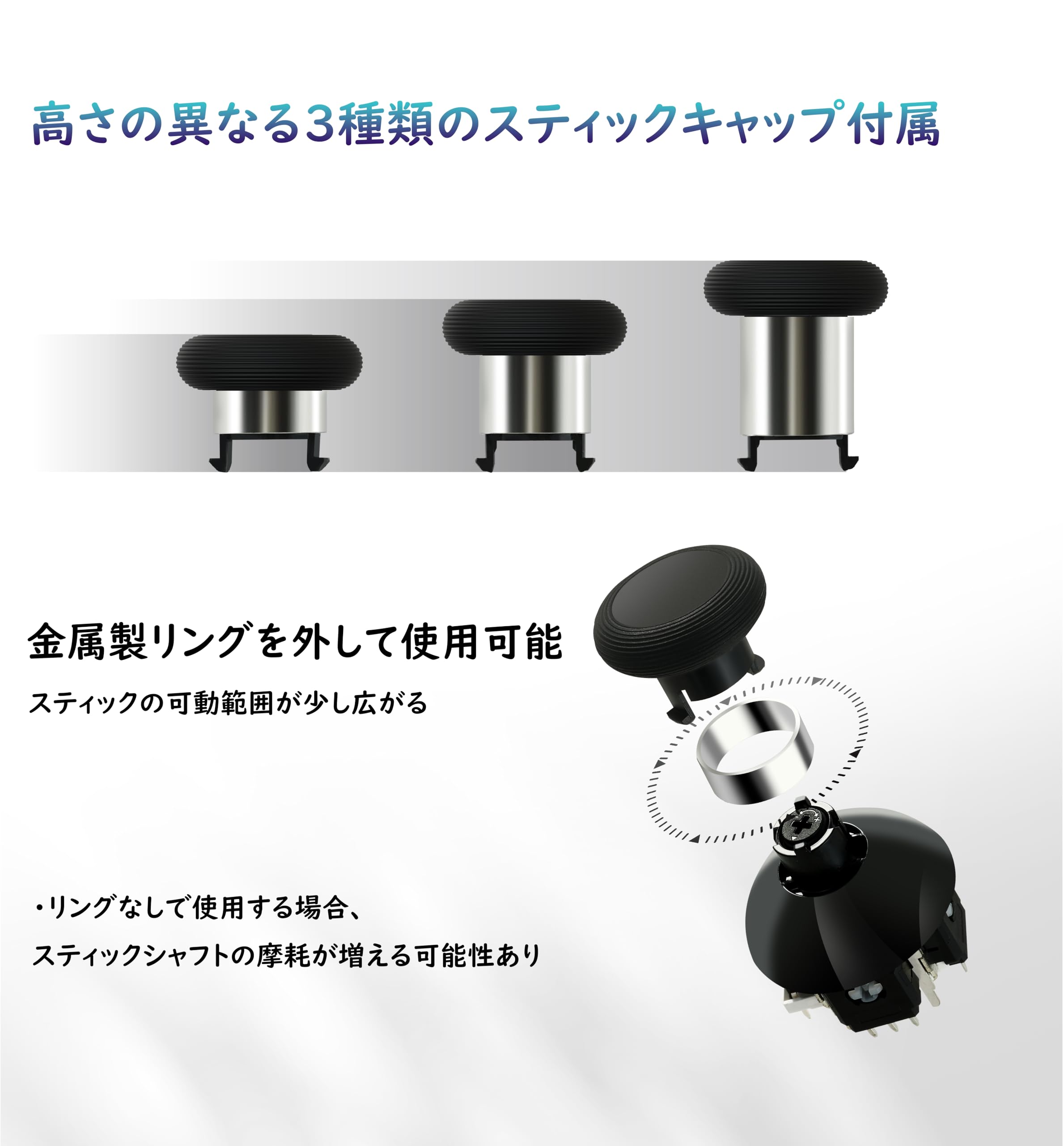 Amazon.co.jp: GuliKit スティック TMR電磁式 PS4 DualShock