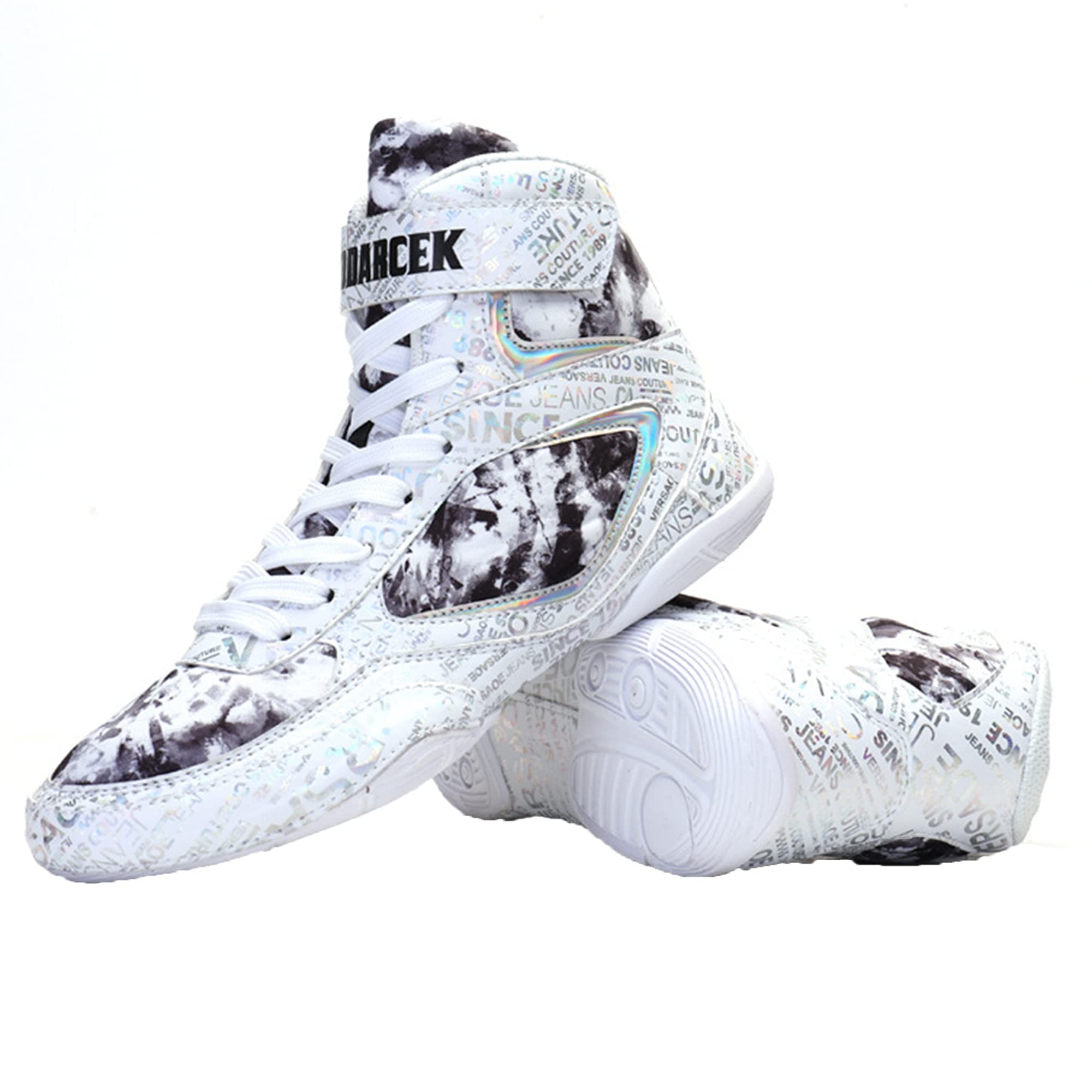 Frauen Wrestling Schuhe, Anti-Rutsch-Boxen Schuhe Atmungsaktive Damen Gewichtheben Schuh Casual Kickboxen Schuhe Für Frauen