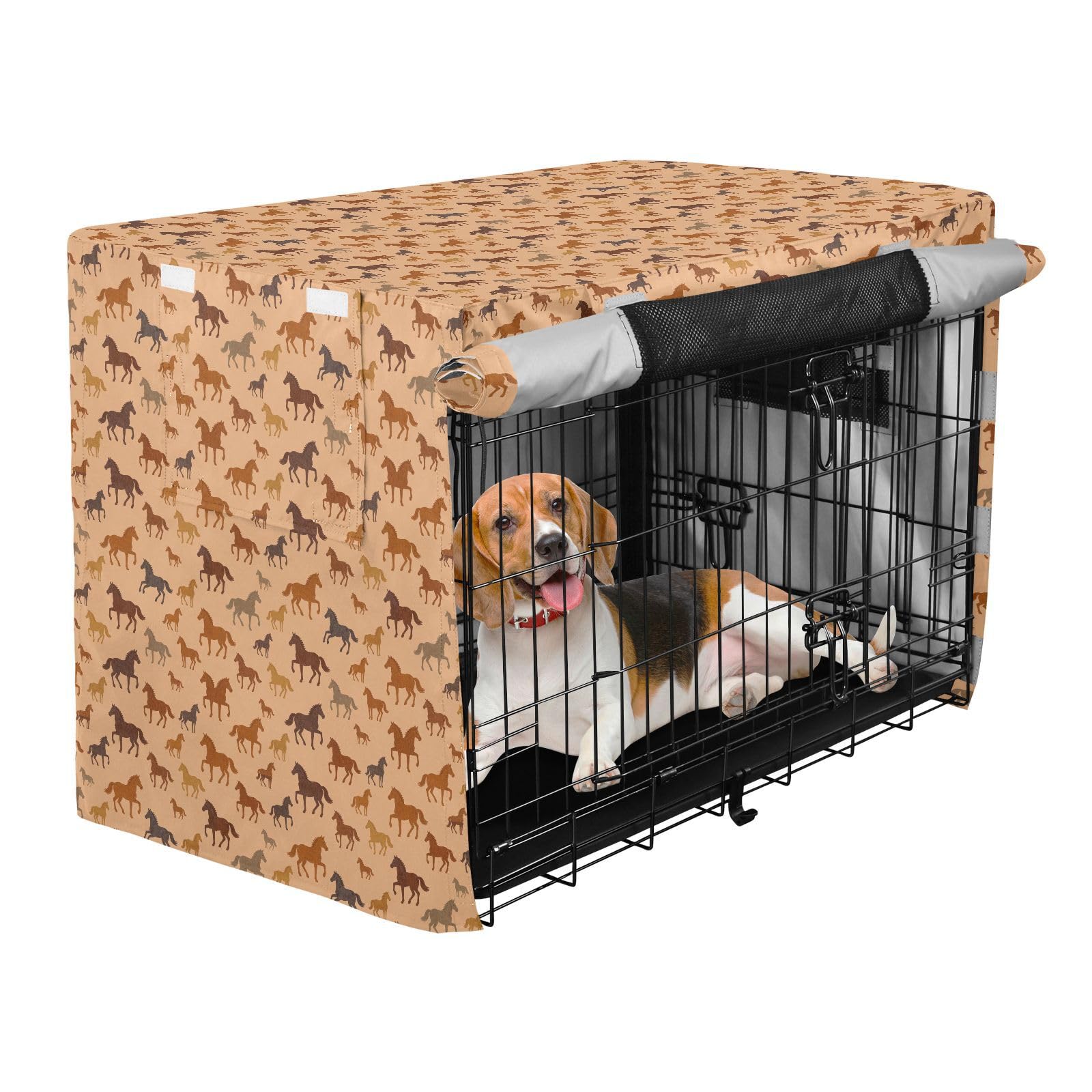 Housse de cage pour chien imperméable et coupe-vent taille L