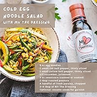 Vista 4 de MV The Dressing - Balsamic Vinaigrette Mediterranean Diet Salad Dressing, Dipping Sauce & Marinade - Gluten-Free, Dairy-Free & Vegan, 8 fl. Oz