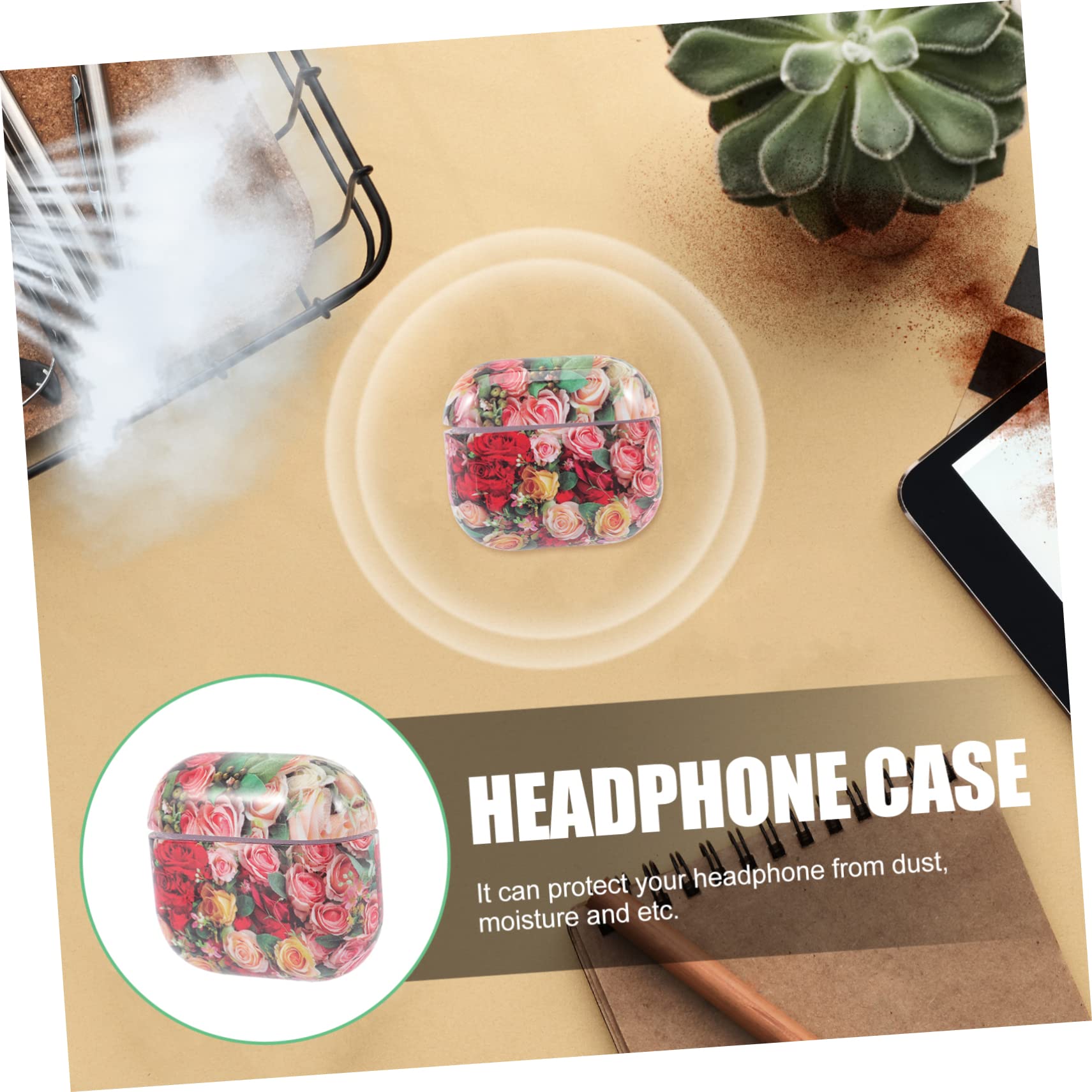 jojofuny 5piezas Funda De Diseño De De Dibujos Animados para Auriculares Protección Ligera y Portátil Compatible Funda De TPU Resistente y Moderna