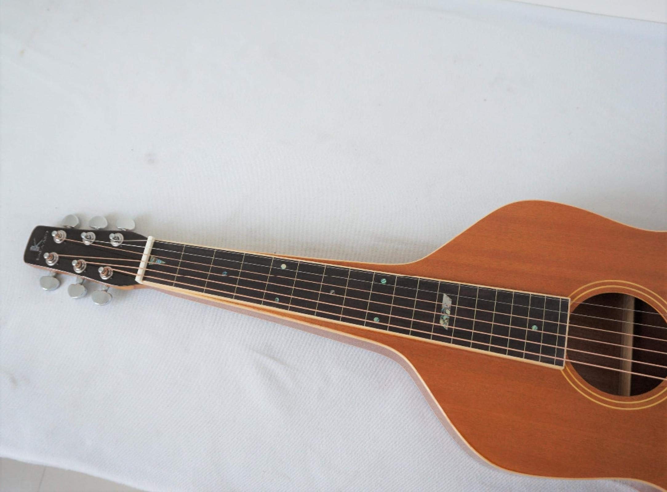 Vintage 1920 hawajska gitara styl mahoń ciało hawajska slajdowa gitara 100 cm