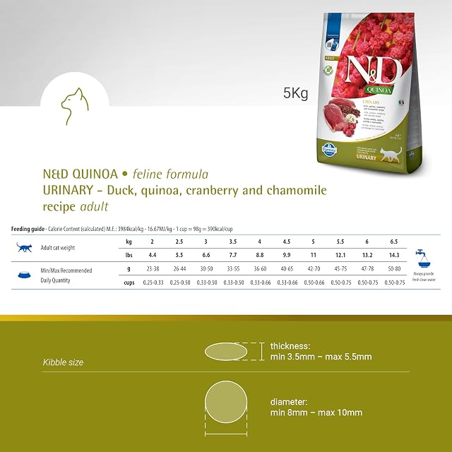 Foto 8 de 8 de FARMINA ND Cat Quinoa Urinary 5KG