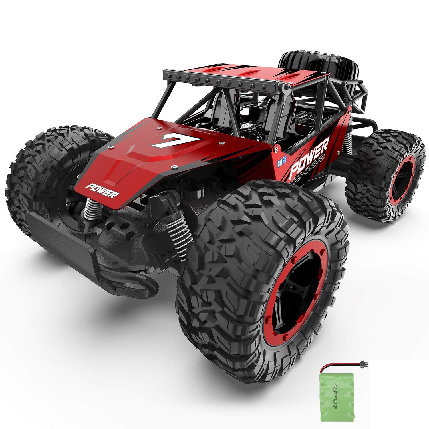 Magicwand 1:12 Scale 2.4 Ghz 4 Wheel Drive Rock Monster Rally Car The Mean Machine【Pack of 1】【Colors As Per Stock】… (B072BFD39G) Amazon Price History, Amazon Price Tracker