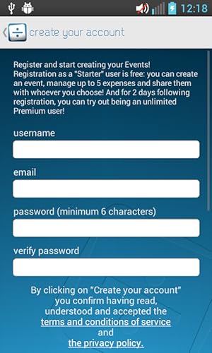 Pay&Share - Shared funds