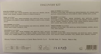 Santa Maria Novella Fragrance Discovery Kit with 8 Different 2ml Spray Vials