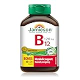 Jamieson Vitamin B12 (Cobalamin) 1200mcg, Timed Release, 80 tablets
