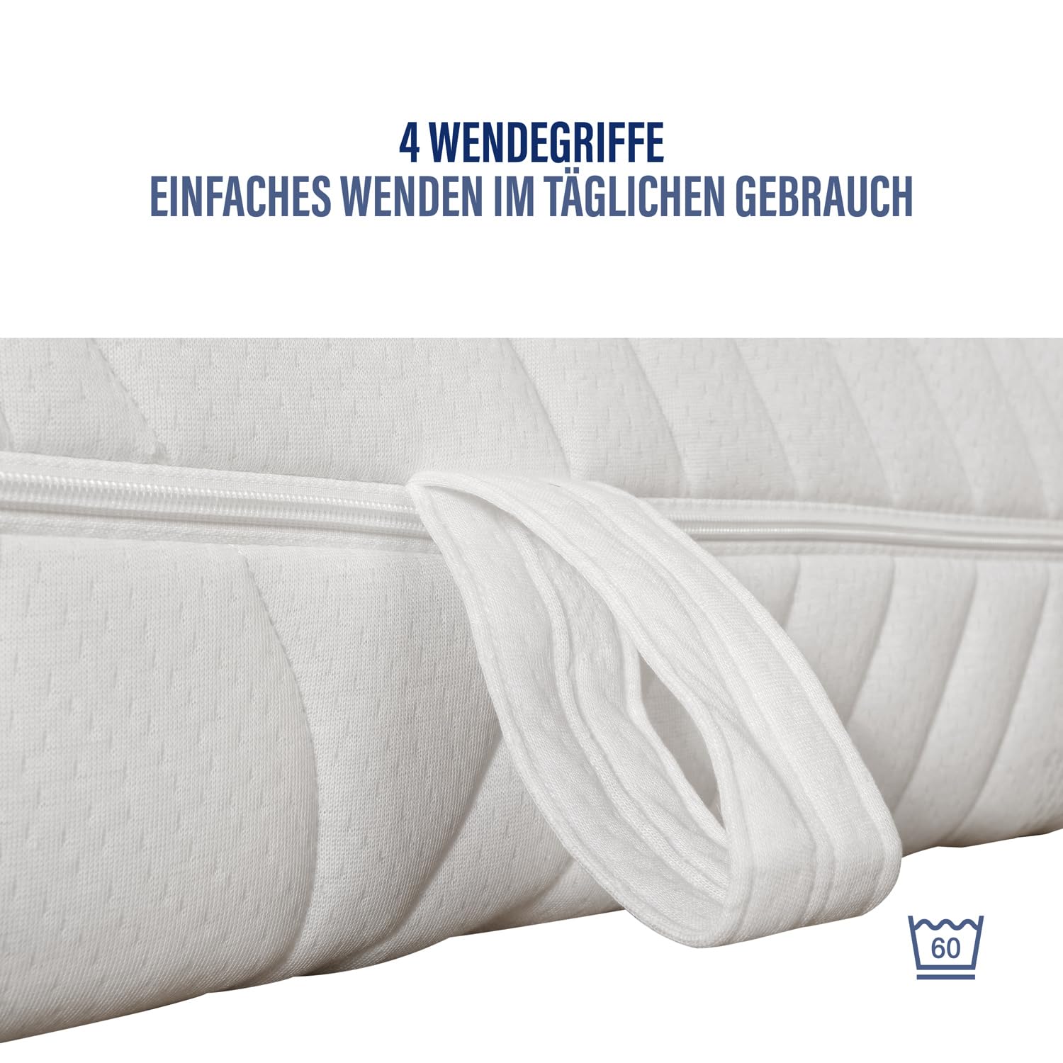 BeCo Matratze 90x200 cm Maxima Plus Taschenfederkernmatratze H5, Stiftung Warentest “GUT” (getestet in 90×200 cm H3, 10/2023), bis 180 kg belastbar