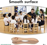 Vista 6 de GANAZONO Cucharas musicales de percusión tradicionales, instrumentos de percusión folclóricos de madera para sonido folclórico irlandés a