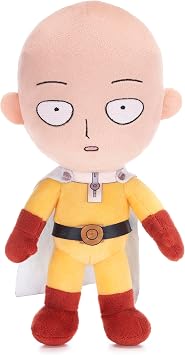 12" One Punch Man Saitama Genos Soft Plush Toy SAITAMA
