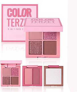 Paleta de maquillaje multifuncional 3 en 1, i...