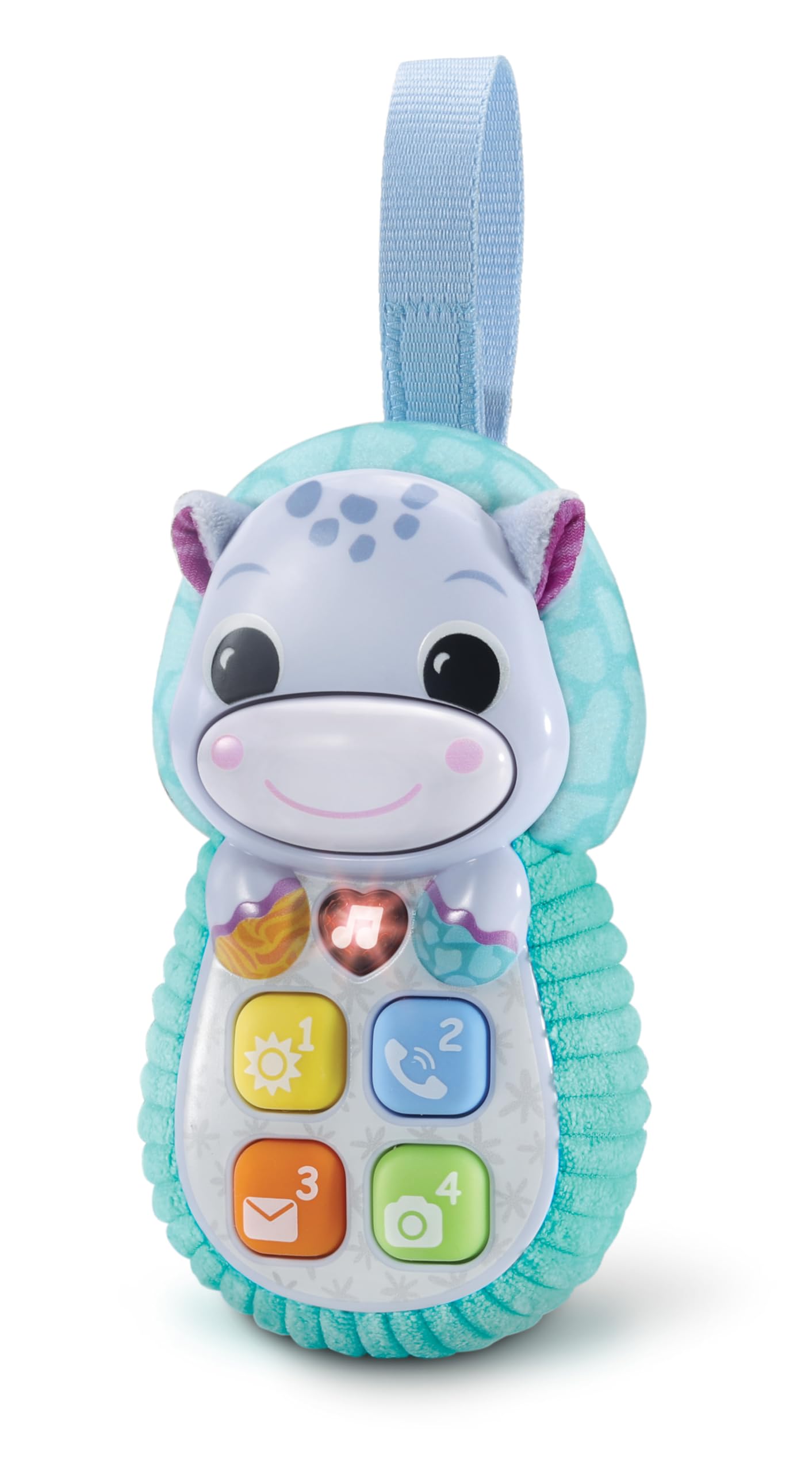 VTech Baby Hippo Teléfono, Color Azul, tamaño estándar (566805)