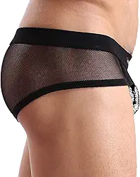 Cueca boxer masculina sexy malha respirável cintura baixa Cool Boxers conjunto conjunto