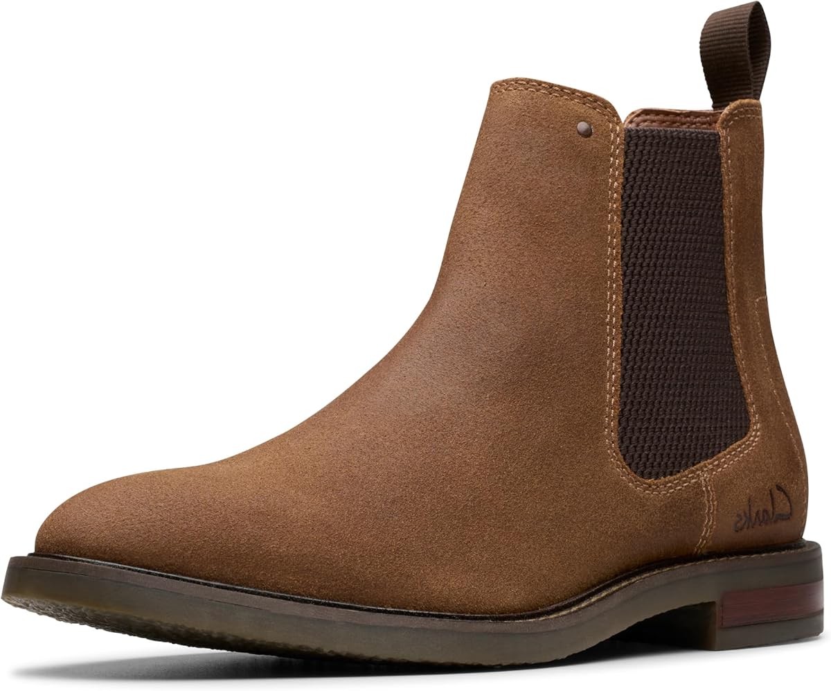 Clarks Jaxen Easy, Botas Chelsea para hombre
