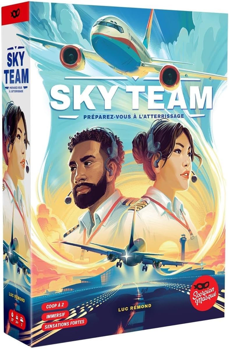 Lot de Jeux Sky Team + Extension Turbulence + 1 Décapsuleur Blumie (Sky Team + Turbulences)