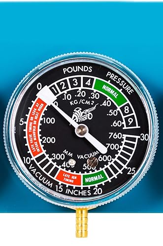 Miniatura 4 de AlphaMoto sincronizador de carburador en vacío universal para motocicletas medidor de sincronización Cb Honda Yamaha Kawasaki Suzuki GS KZ XS