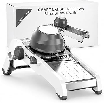 SunnySanji Adjustable Mandoline Slicer, Vegetable Slicer for Chips & Salad