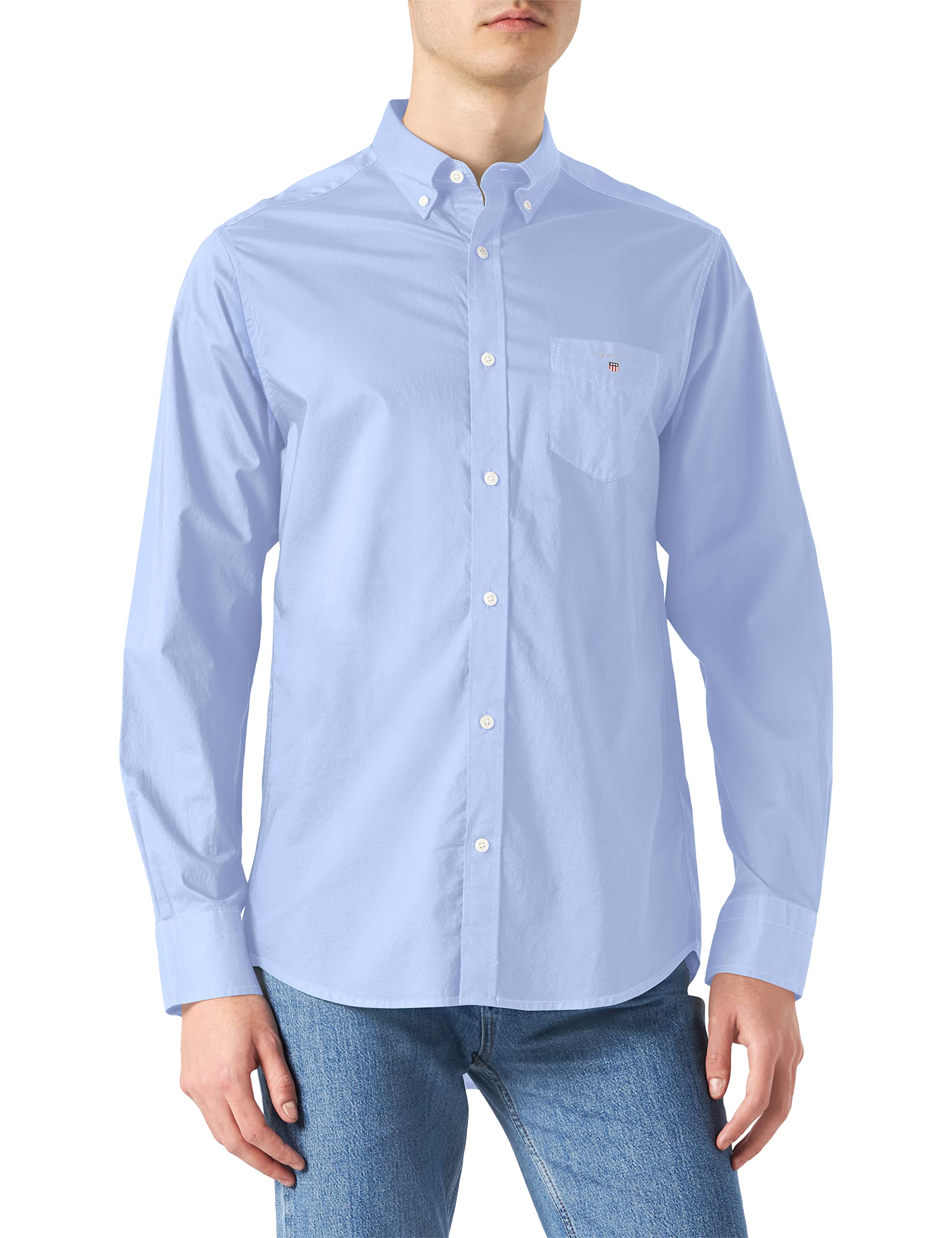 GANT Male Regular Fit Broadcloth Shirt