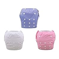 Vista 10 de ALVABABY - Pañales de natación (2 unidades, reutilizables)