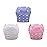 ALVABABY Swim Diapers 3pcs Reuseable Washable & Adjustable for Swimming Lesson & 0-2 Years Purple White Pink 3SWB17