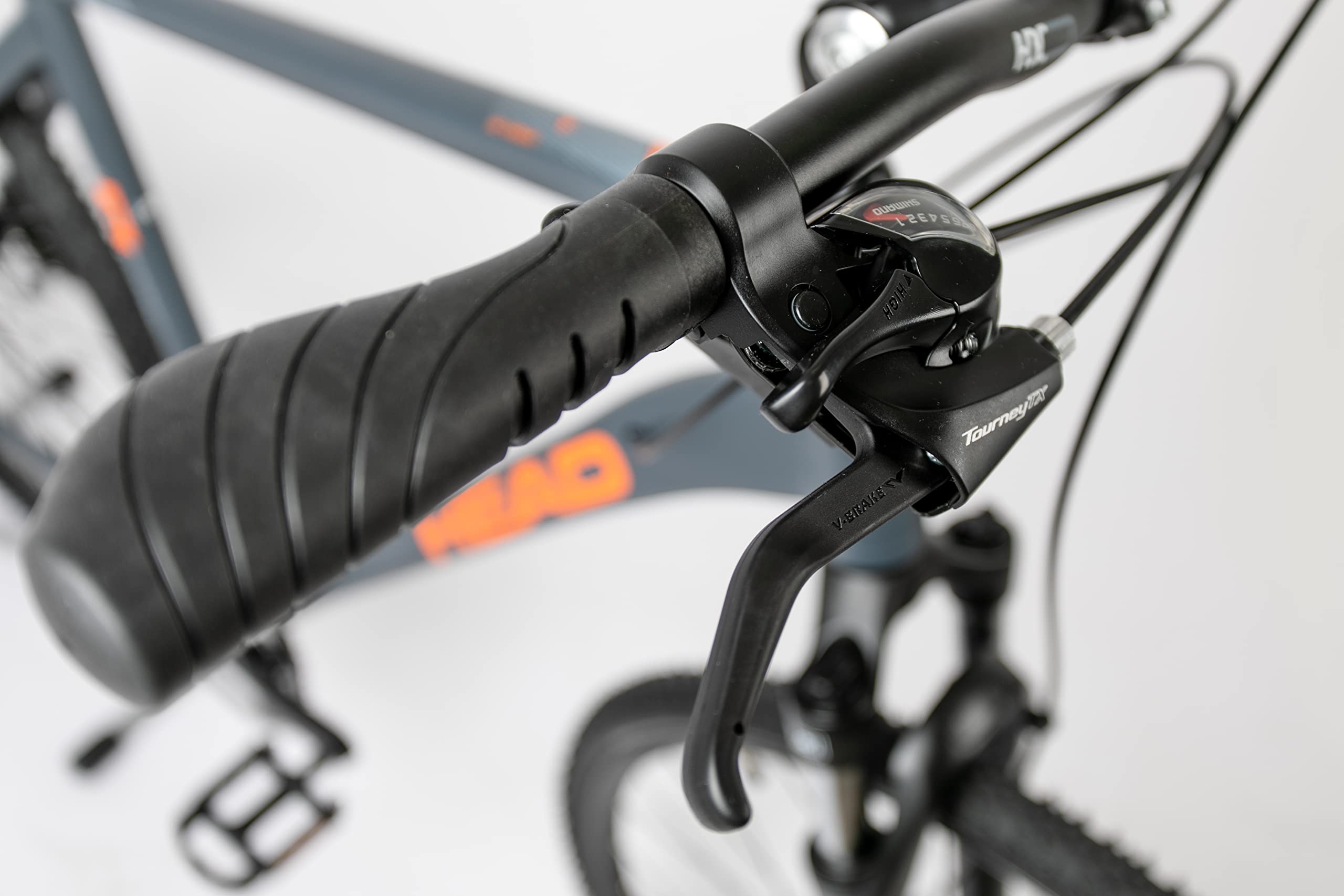 Head Herren I-Peak I Crossbike, Grau matt/orange