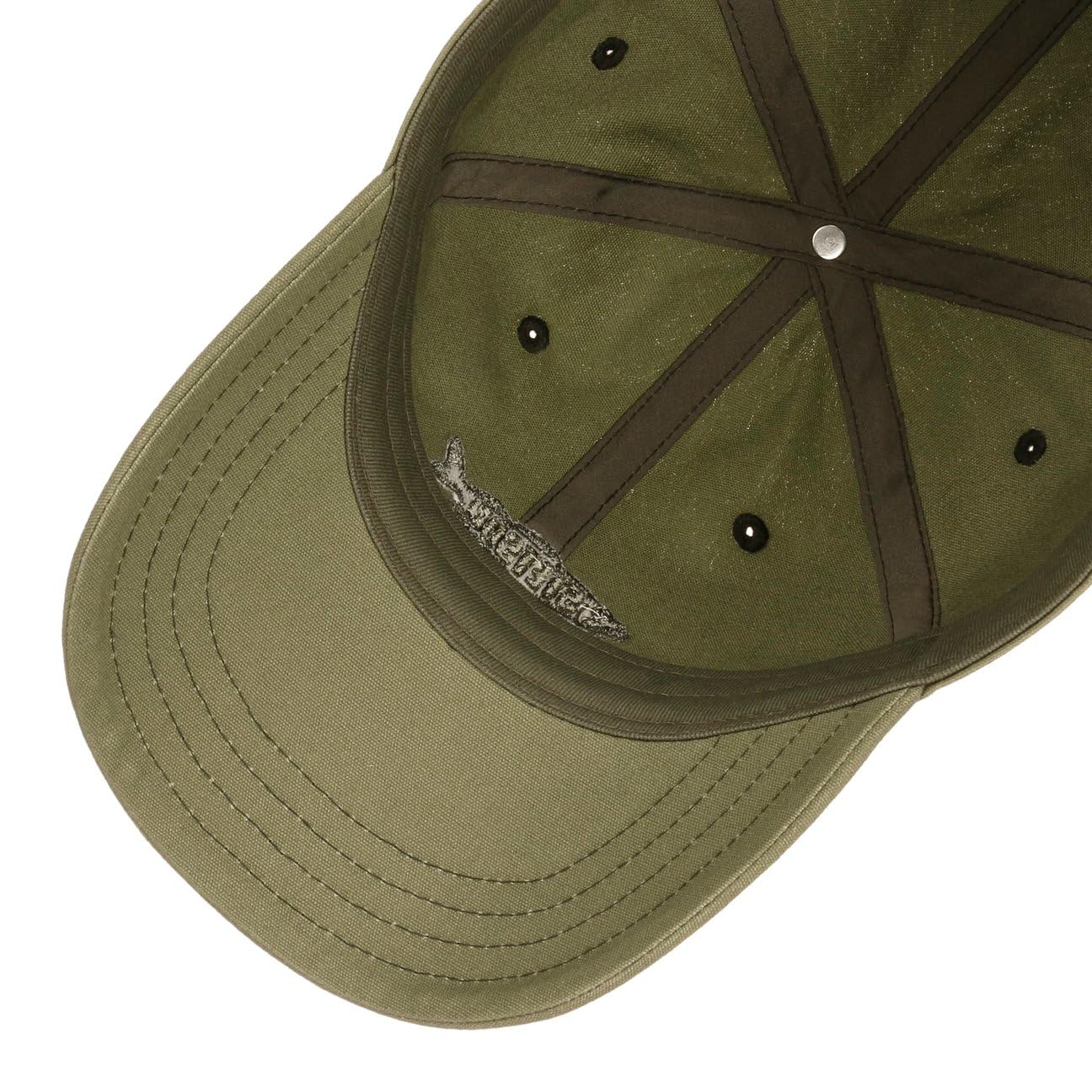 Stetson Washed Canvas Fish Casquette de Baseball Protection UV 40 Unisexe Printemps Ete