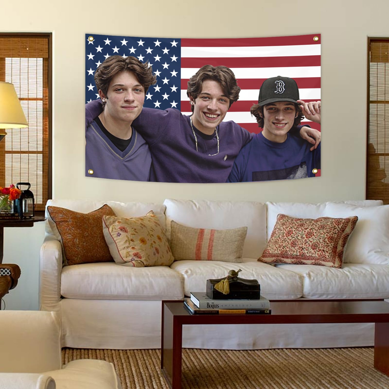 Überwurf-Flagge 90x152 Cm – Aus 150D Polyester, Mit 4 Messingösen, Für Zimmer, Party Oder Outdoor-Deko