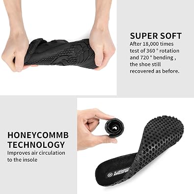 Grand Attack Men's Barefoot Shoes|Minimalist Cross-Trainer|Zero Drop Sole|Wide Toe Box