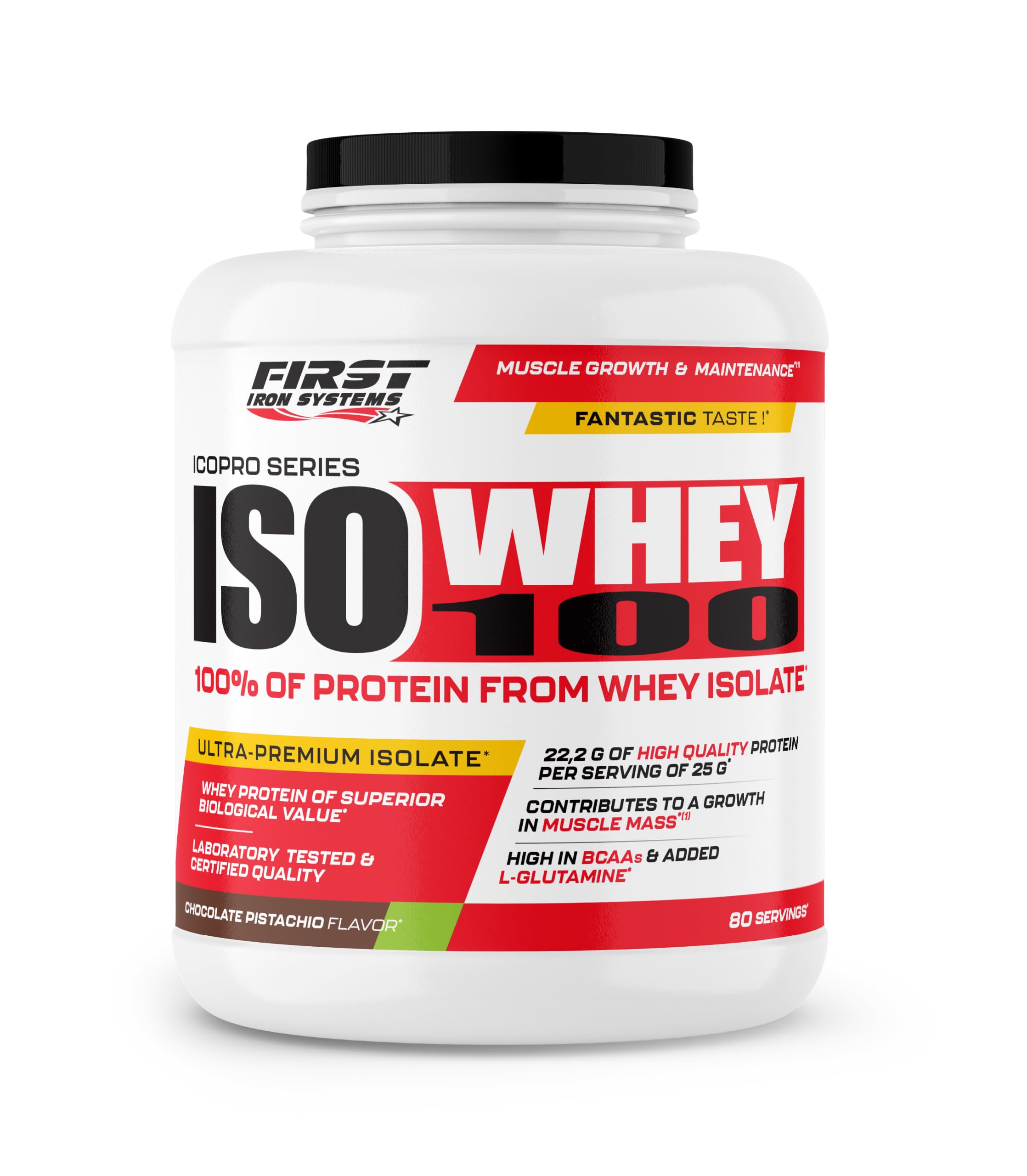 ISO WHEY 100 (Chocolat pistache)