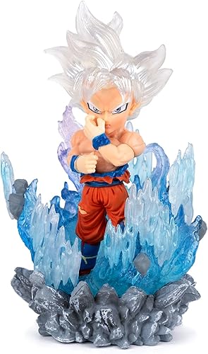 BOD STUDIO Ultra Instinct Goku Figure Statues Figurine DBZ Super Saiyan Collection Birthday Gifts PVC 5 Inch de wux